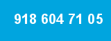 918 604 71 05 918 604 71 05